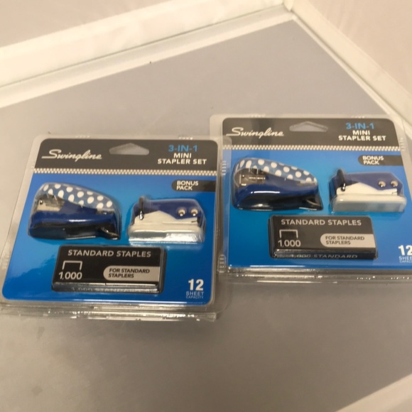 Swingline Bundle Mini Stapler Set - Picture 1 of 7